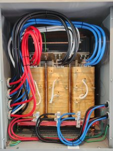 open dry-type transformer